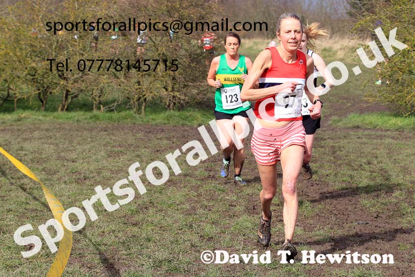 Womens and Mens 65+ in the 2023 BMAF Cross Country Champs., Wallsend. Photo: David T. Hewitson/Sports for All Pics
